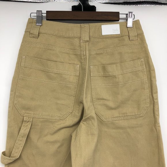 NWT Twik Simons Khaki Tan Wide Leg Cargo Pants size 28 - Picture 9 of 16